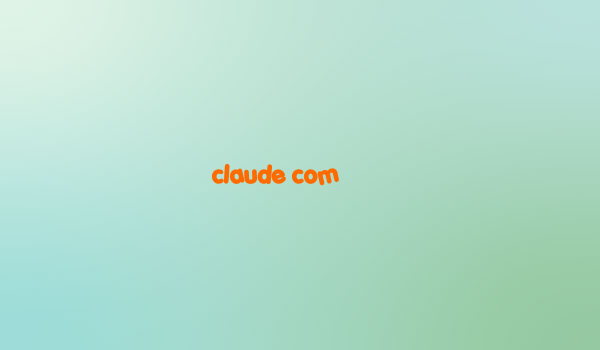 claude com